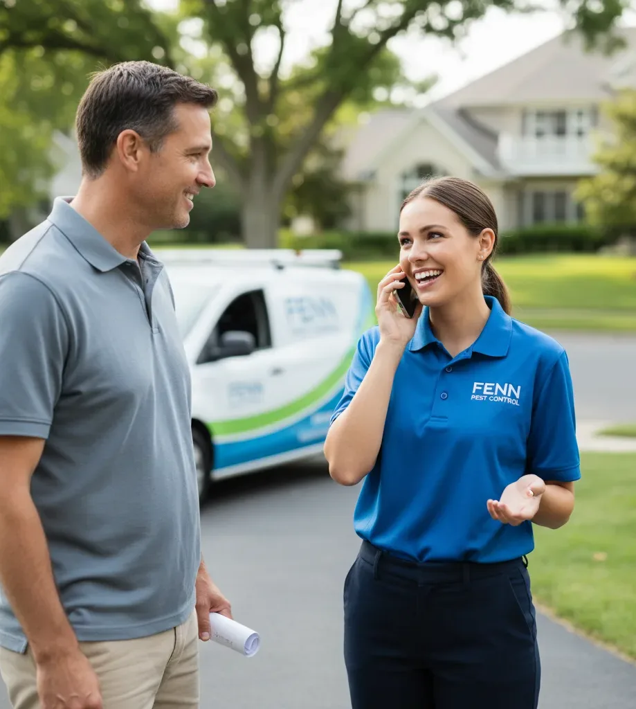 Fenn Pest Control customer support in Ramer